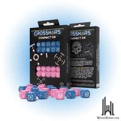 CROSSHAIRS COMPACT D6 BLUE AND PINK 20CT